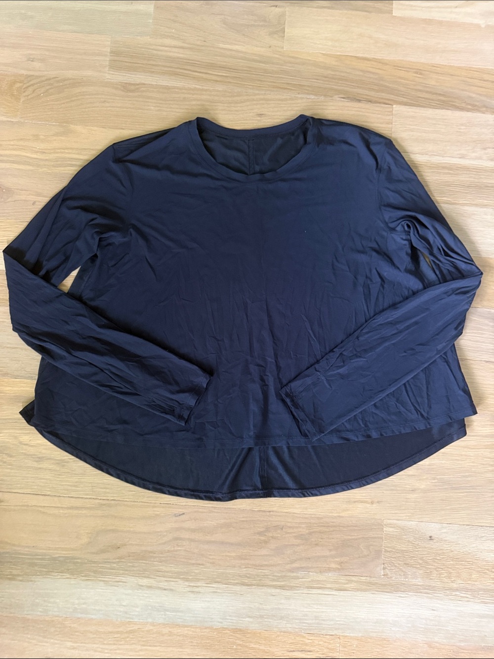 Lululemon Black Long Sleeve Top